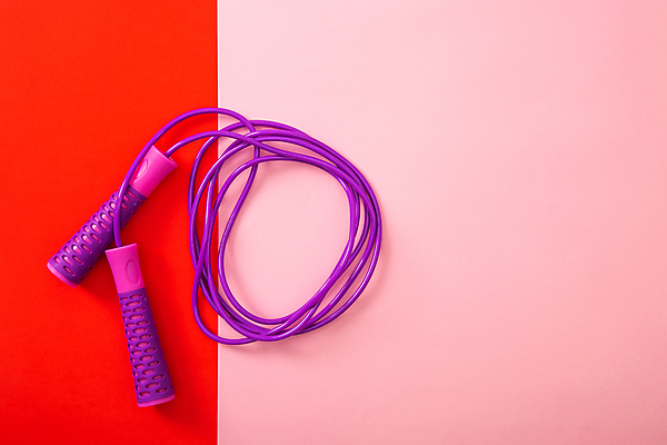 포토 JPG 해외이미지 실내 사람없음 오브젝트 줄넘기 빨간배경 분홍색배경 해외포토 분홍색 백그라운드 내부 빨간색 운동 파일형식 이미지허브