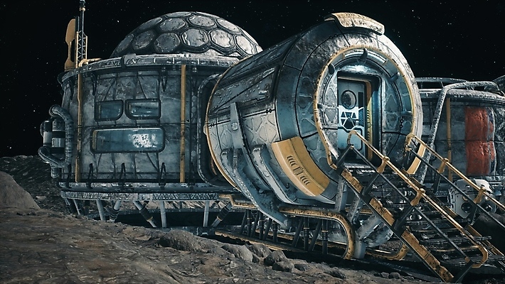 포토 JPG 해외이미지 사람없음 행성 우주선 디지털합성 SF 해외포토 우주 파일형식 이미지허브