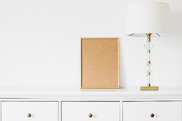 포토 JPG 해외이미지 액자 실내 사람없음 인테리어 스탠드 서랍장 목업 수면등 해외포토 디자인 가구 조명 내부 파일형식 이미지허브