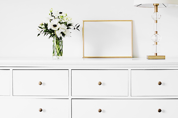 포토 JPG 해외이미지 꽃 액자 실내 사람없음 인테리어 꽃병 스탠드 서랍장 목업 수면등 해외포토 식물 디자인 가구 조명 내부 파일형식 이미지허브