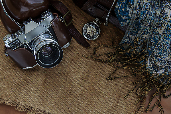 포토 JPG 해외이미지 가방 사람없음 카메라 골동품 빈티지 클래식 오브젝트 복고 해외포토 잡화 컨셉 전자제품 파일형식 이미지허브