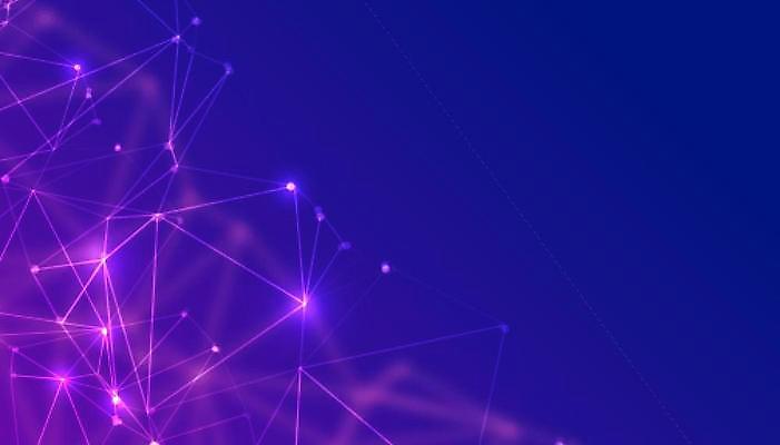 EPS 해외이미지 디자인 배너 과학 백그라운드 인터넷 일러스트 추상 미래 기술 파란색 빛 디지털 보라색 자료 웹 네트워크 사이버 역동적 시스템 혁명 블러 인공 지능 테크노 폴리곤 가상 AI_인공지능 해외일러스트 컬러 컨셉 무늬 파일형식 벡터 이미지허브