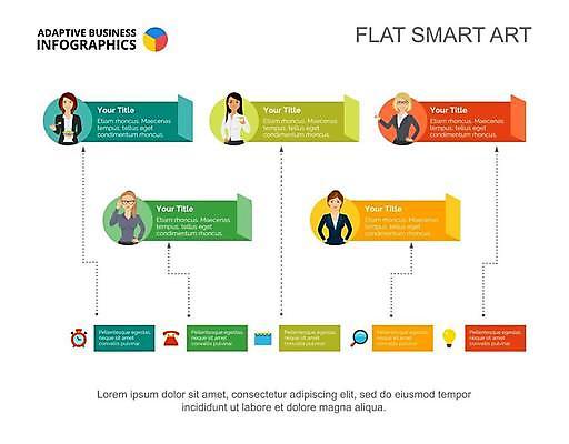 EPS 해외이미지 여자 화살표 점선 일러스트 비즈니스 전구 돋보기 협력 여러명 상반신 성인 인포그래픽 달력 업무 비즈니스우먼 전화기 동료 탁상시계 분할 성인여자만 해외일러스트 선 시계 다수 관계 사람 작업 직장인 여자만 성인만 파일형식 벡터 이미지허브