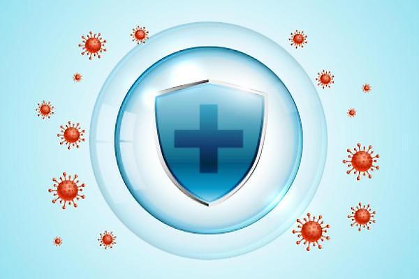 EPS 해외이미지 디자인 백그라운드 일러스트 건강 병원 경비 안전 의사 긴급 바이러스 보호 질병 약국 예방 보안 감염 배지 시스템 방패 반대 박테리아 조제 반항 돌봄 면역력 백신 예방접종 예방주사 위생관리 지원 항생제 살균 해외일러스트 컨셉 의학 모션 관리 주사기 약 의료진 만들기 접종 파일형식 벡터 이미지허브