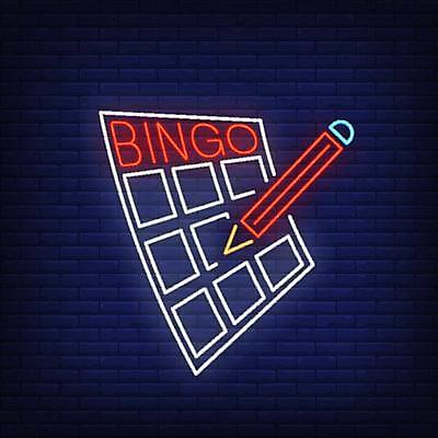 EPS 해외이미지 스티커 일러스트 타이포그라피 사람없음 연필 화려 심볼 라인아트 네온 빙고 해외일러스트 문자 선 컨셉 학용품 필기구 파일형식 벡터 이미지허브