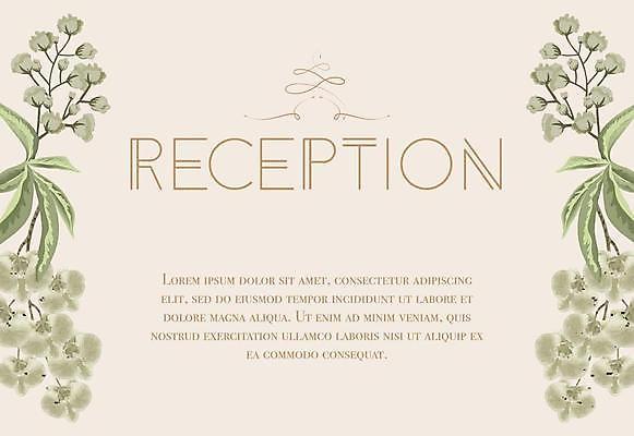 EPS 해외이미지 템플릿 결혼 잎 일러스트 결혼식 타이포그라피 사람없음 청첩장 붓꽃 연분홍색 해외일러스트 식물 문자 꽃 분홍색 카드_감사 이벤트 파일형식 벡터 이미지허브