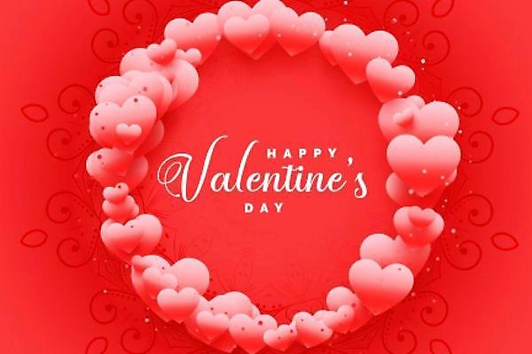 EPS 해외이미지 디자인 행복 백그라운드 일러스트 프레임 사랑 사람없음 빨간색 하트 축하 해외일러스트 모양 감정 컬러 컨셉 파일형식 벡터 이미지허브