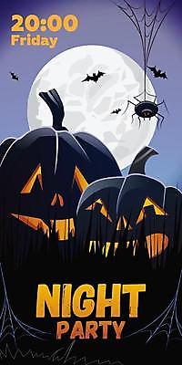 EPS 해외이미지 일러스트 호박 이벤트 사람없음 할로윈 달 거미줄 거미 박쥐 잭오랜턴 해외일러스트 자연요소 곤충 채소 포유류 파일형식 벡터 이미지허브