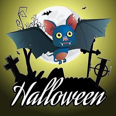 EPS 해외이미지 나무 일러스트 이벤트 사람없음 노란색 할로윈 달 무덤 박쥐 해외일러스트 자연요소 식물 컬러 포유류 파일형식 벡터 이미지허브