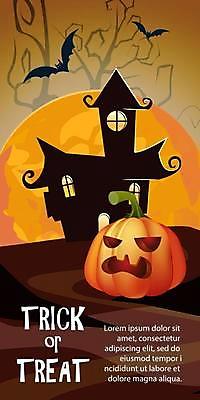 EPS 해외이미지 일러스트 호박 주택 사람없음 할로윈 달 박쥐 잭오랜턴 해외일러스트 자연요소 채소 포유류 건물 파일형식 벡터 이미지허브