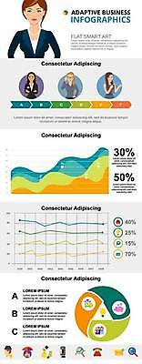 EPS 해외이미지 여자 일러스트 사업가 그래프 여러명 상반신 성인 인포그래픽 정보 업무 비즈니스우먼 순서 통계자료 성인여자만 해외일러스트 직업 다수 비즈니스 통계 사람 자료 작업 직장인 여자만 성인만 파일형식 벡터 이미지허브
