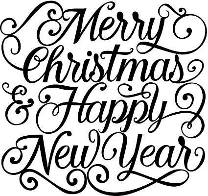 EPS 해외이미지 손글씨 영어 크리스마스 일러스트 타이포그라피 사람없음 인사말 연말 필기체 레터링 해외일러스트 문자 기념일 파일형식 벡터 이미지허브