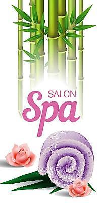 EPS 해외이미지 꽃 잎 일러스트 타이포그라피 사람없음 수건 뷰티 스파 대나무 스파용품 해외일러스트 나무 식물 문자 위생용품 오브젝트 파일형식 벡터 이미지허브