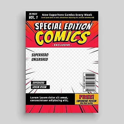 EPS 해외이미지 디자인 백그라운드 일러스트 사람없음 그래픽 공백 덮개 만화 레이아웃 복고 팝아트 코믹 카툰스타일 만화책 팝 스타일 해외일러스트 책 뚜껑 그림 파일형식 벡터 이미지허브