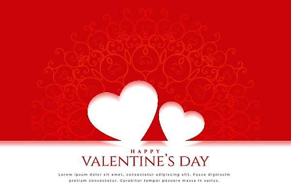 EPS 해외이미지 디자인 행복 백그라운드 일러스트 사랑 사람없음 빨간색 하트 축하 해외일러스트 모양 감정 컬러 컨셉 파일형식 벡터 이미지허브