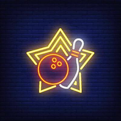 EPS 해외이미지 디자인 별 스포츠 포즈 일러스트 공 간판 사람없음 그래픽 빛 경쟁 게임 축하 볼링 심볼 네온 점수 스트라이크 해외일러스트 자연요소 컨셉 놀이 구기 파일형식 벡터 이미지허브