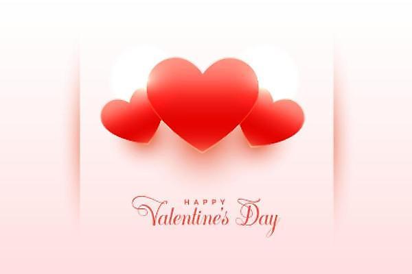 EPS 해외이미지 디자인 행복 백그라운드 일러스트 사랑 사람없음 빨간색 3D 하트 축하 해외일러스트 모양 감정 컬러 컨셉 디지털합성 파일형식 벡터 이미지허브