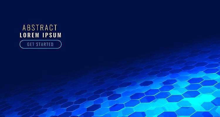 EPS 해외이미지 모양 디자인 배너 과학 백그라운드 일러스트 추상 미래 기술 실험 파란색 컴퓨터 디지털 자료 네트워크 발표 연결 사이버 육각형 혁명 인공 지능 테크노 화학물질 AI_인공지능 해외일러스트 도형 컬러 컨셉 무늬 전자제품 화학 파일형식 벡터 이미지허브