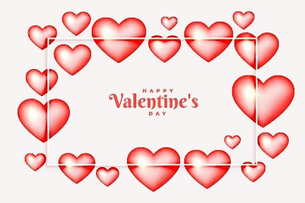 EPS 해외이미지 디자인 행복 분홍색 백그라운드 일러스트 사랑 사람없음 하트 축하 해외일러스트 모양 감정 컬러 컨셉 파일형식 벡터 이미지허브