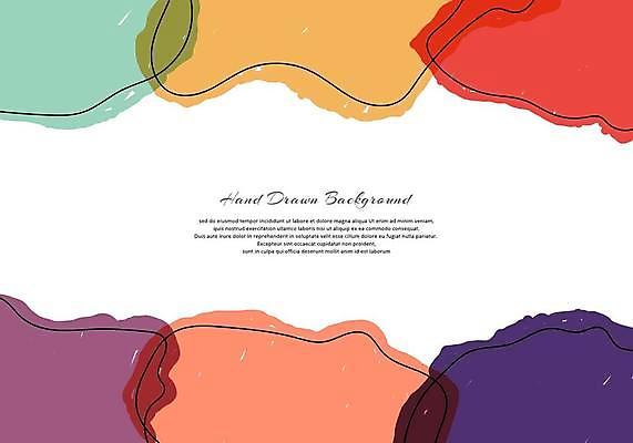 EPS 해외이미지 디자인 백그라운드 곡선 일러스트 추상 미술 사람없음 컬러풀 기하학 카피스페이스 해외일러스트 선 컬러 무늬 문화예술 공백 파일형식 벡터 이미지허브