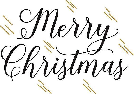 EPS 해외이미지 손글씨 영어 크리스마스 일러스트 타이포그라피 사람없음 인사말 직선 연말 필기체 레터링 해외일러스트 문자 기념일 선 파일형식 벡터 이미지허브