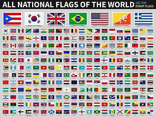 EPS 해외이미지 디자인 배너 유럽 아시아 종이 여행 스티커 일러스트 아프리카 프레임 세트 세계 글로벌 미국 깃발 플랫 가장자리 호주 편지 수집 심볼 사인 대륙 수익 우표 고립 엘리먼트 전국 해외일러스트 나라 북아메리카 경제 오세아니아 둘레 파일형식 벡터 이미지허브