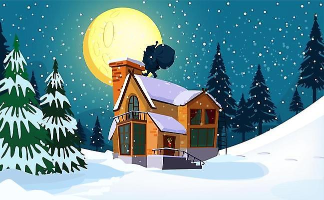 EPS 해외이미지 전신 나무 노년 남자 실루엣 겨울 일러스트 주택 한명 산타클로스 설원 보름달 눈 야간 노인남자한명만 겨울풍경 해외일러스트 자연요소 식물 1 계절 크리스마스 날씨 눈_날씨 촬영기법 사람 풍경 성인 건물 달 남자한명만 노인남자만 파일형식 벡터 이미지허브