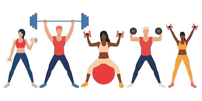 EPS 해외이미지 캐릭터 디자인 배너 포스터 리플렛 스포츠 일러스트 공 건강 사람 취미 장식 운동복 세트 운동 신용카드 발표 군중 몸무게 만화 보디빌딩 수집 연습 사인 체육관 레이아웃 근육질 역도 무거움 다민족 고립 엘리먼트 스타일 현실 해외일러스트 일러캐릭터 옷 근육 금융 헬스 무게 몸매 파일형식 벡터 경제 이미지허브