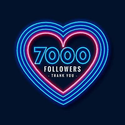 EPS 해외이미지 디자인 배너 일러스트 타이포그라피 사람없음 파란색 숫자 검은색 하트 감사 네온 커뮤니티 구독 소셜네트워크 해외일러스트 모양 문자 감정 컬러 파일형식 벡터 이미지허브