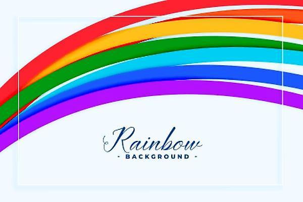 EPS 해외이미지 백그라운드 무지개 일러스트 사람없음 무지개색 해외일러스트 자연요소 컬러풀 파일형식 벡터 이미지허브