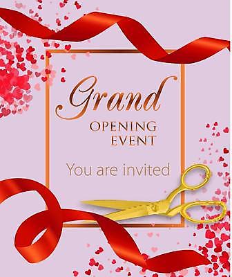 EPS 해외이미지 템플릿 리본 분홍색 일러스트 사각프레임 타이포그라피 사람없음 사각형 하트 축하 초대장 오픈행사 해외일러스트 모양 도형 문자 컬러 컨셉 카드_감사 프레임 오픈 파일형식 벡터 이미지허브