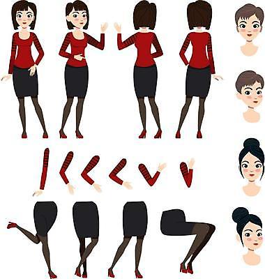 EPS 해외이미지 전신 여자 인물캐릭터 일러스트 앉기 정장 여러명 성인 신체부위 세트 달리기 머리 하반신 인사 비즈니스우먼 손내밀기 비즈니스캐릭터 팔 성인여자만 해외일러스트 일러캐릭터 캐릭터 옷 다수 비즈니스 모션 사람 손짓 예절 직장인 여자만 성인만 파일형식 벡터 이미지허브