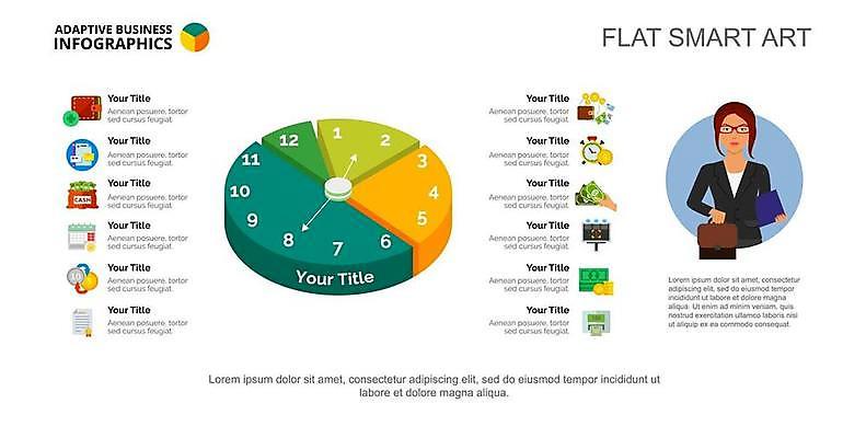 EPS 해외이미지 여자 시계 서류가방 일러스트 비즈니스 한명 들기 상반신 성인 자료 인포그래픽 비즈니스우먼 플랫 원그래프 통계그래프 통계자료 성인여자한명만 해외일러스트 1 가방 모션 통계 그래프 사람 직장인 여자한명만 성인여자만 파일형식 벡터 이미지허브