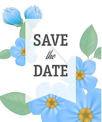 EPS 해외이미지 줄기 잎 카드템플릿 일러스트 프레임 타이포그라피 사람없음 파란색 프리뮬러 해외일러스트 식물 템플릿 문자 꽃 컬러 카드_감사 파일형식 벡터 이미지허브