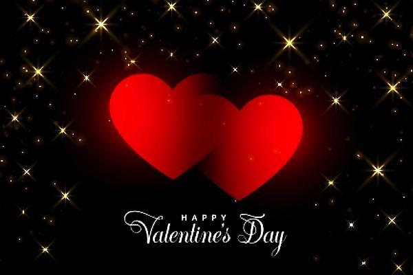 EPS 해외이미지 디자인 행복 백그라운드 일러스트 사랑 사람없음 빨간색 검은색 하트 축하 해외일러스트 모양 감정 컬러 컨셉 파일형식 벡터 이미지허브