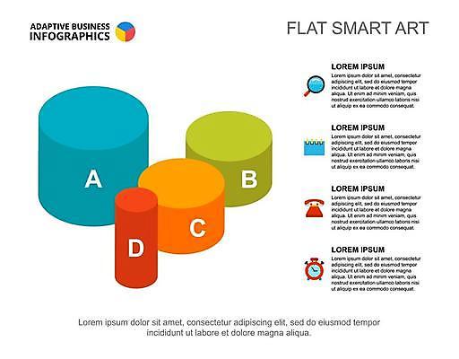 EPS 해외이미지 일러스트 비즈니스 돋보기 그래프 사람없음 그래픽 초록색 파란색 주황색 자료 인포그래픽 자명종 전화기 원통형 해외일러스트 도형 시계 컬러 알람 파일형식 벡터 이미지허브