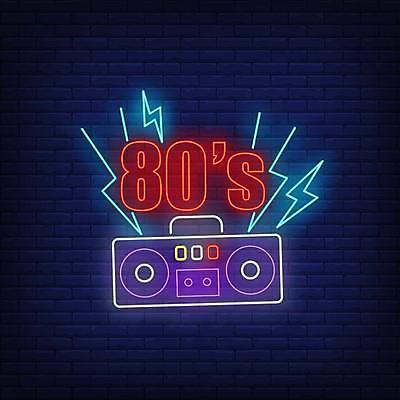 EPS 해외이미지 음악 일러스트 텍스트 사람없음 빛 파티 카세트테이프 번개 복고 디스코 테이프 녹음기 플레이어 80년대 해외일러스트 날씨 문화예술 문구용품 이벤트 춤 파일형식 벡터 녹음_기록 이미지허브