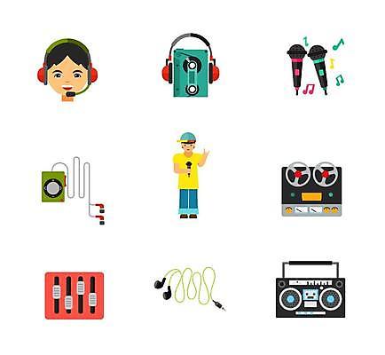 EPS 해외이미지 디자인 남자 얼굴 음악 이어폰 일러스트 노래 사람 소년 세트 컬러풀 라벨 헤드폰 소리 장비 가수 잡기 카세트테이프 그룹 플랫 볼륨 갑판 수집 믹서 고객 마이크 오브젝트 레이아웃 테이프 온라인 스테레오 얼레 노래방 고립 녹음기 랩 미니 엘리먼트 지원 플레이어 해외일러스트 어린이 컬러 음향기기 모션 문화예술 문구용품 프레임 신체부위 음악가 녹음 배 선박 파일형식 벡터 이미지허브