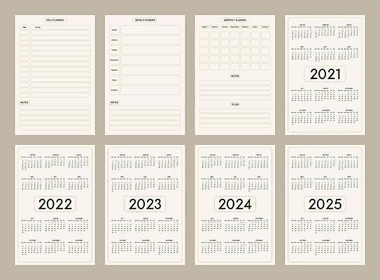 EPS 해외이미지 템플릿 계절 벽 일러스트 비즈니스 부분 탁자 이벤트 세트 사무실 다이어리 달력 일주일 날짜 클래식 연도 책상 올리브 레이아웃 공지사항 내추럴 월 구역 기본 파스텔톤 미니멀 해외일러스트 열매 컬러 가구 컨셉 사무용품 파일형식 벡터 이미지허브