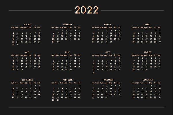 EPS 해외이미지 템플릿 계절 벽 일러스트 비즈니스 부분 탁자 이벤트 세트 사무실 유행 다이어리 검은색 달력 일주일 날짜 황금 클래식 고급 연도 책상 레이아웃 공지사항 월 구역 기본 미니멀 해외일러스트 컬러 가구 컨셉 사무용품 파일형식 벡터 이미지허브