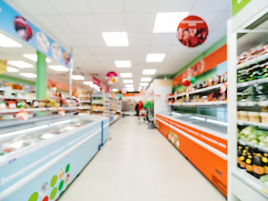 포토 JPG 해외이미지 라이프스타일 백그라운드 실내 사람없음 내부 상점 시장 상품 소프트포커스 쇼핑몰 통로 보케 마트 냉장고 슈퍼마켓 블러 블러효과 식품코너 해외포토 촬영기법 생활 가전제품 코너 파일형식 효과 이미지허브
