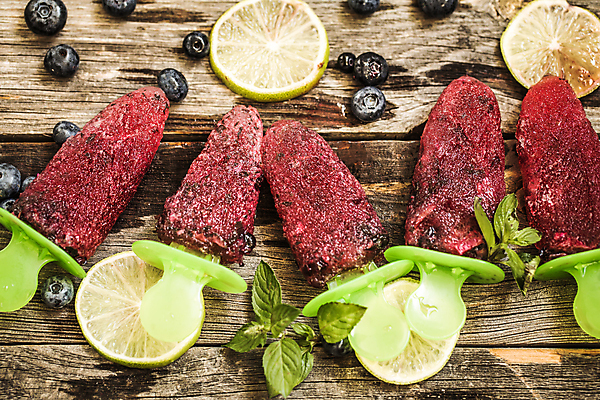 포토 JPG 해외이미지 아이스크림 사람없음 시원함 허브 블루베리 막대아이스크림 해외포토 식물 과일 디저트 파일형식 이미지허브