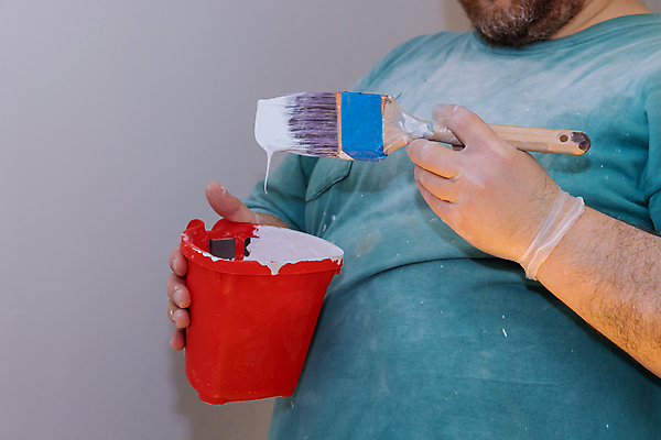 포토 JPG 해외이미지 직업 손 벽 가사 노동자 아파트 주택 실내 한명 내부 인테리어 방 장비 공구 붓 업무 작업 수리 그림 페인트붓 화가 부활 계약자 복원 업그레이드 건설근로자 신청 해외포토 1 디자인 사람 건물 신체부위 도구 계약 파일형식 이미지허브