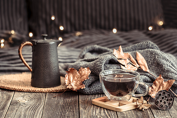 포토 JPG 해외이미지 낙엽 주전자 실내 사람없음 아웃포커스 찻잔 오브젝트 니트 나무바닥 연밥 해외포토 상의 잎 주방용품 잔 바닥 촬영기법 연꽃 내부 파일형식 이미지허브