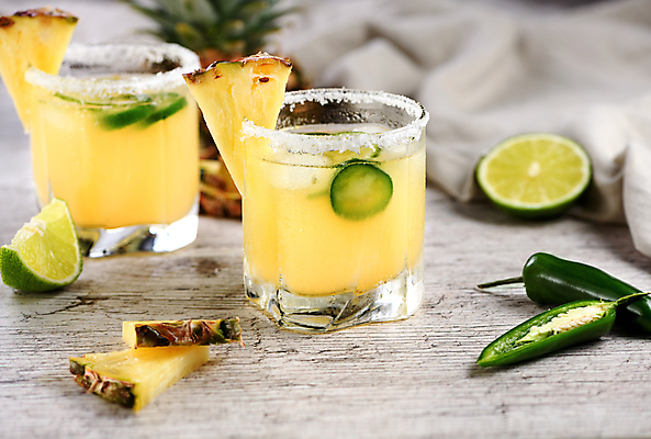 포토 JPG 해외이미지 잔 사람없음 칵테일 과실주 파인애플 라임 브랜디 할라피뇨 해외포토 식기 과일 고추 주류 열대과일 파일형식 이미지허브