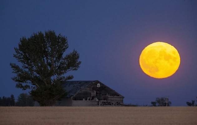 포토 JPG 해외이미지 지구 여행 캐나다 하늘 풍경 사람없음 빛 보름달 달 시골 야간 가득함 장면 해외포토 자연요소 북아메리카 파일형식 이미지허브