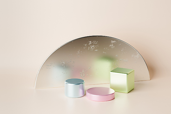 포토 JPG 해외이미지 백그라운드 사람없음 반사 3D 아치 정사각형 원기둥 단상 반사판 포디움 베이지색배경 해외포토 도형 무대 원형 디지털합성 베이지색 파일형식 이미지허브