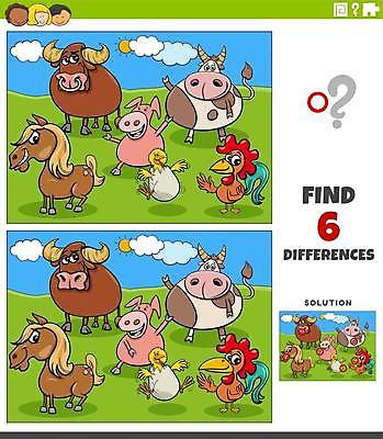 EPS 해외이미지 여자 남자 어린이 여러마리 일러스트 놀이 병아리 소년 상반신 세명 태양 손들기 물음표 닭 말_동물 돼지 소 젖소 찾기 틀린그림찾기 어린이만 해외일러스트 자연요소 기호 다수 포유류 모션 조류 사람 파일형식 벡터 이미지허브