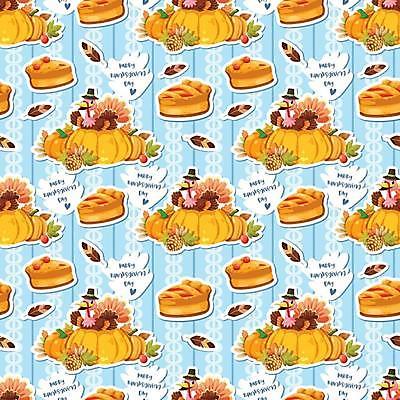 EPS 해외이미지 캐릭터 영어 열매 하늘색 백그라운드 단풍 낙엽 패턴 여러마리 일러스트 호박 타이포그라피 사람없음 주황색 깃털 솔방울 추수감사절 칠면조 해외일러스트 일러캐릭터 식물 문자 기독교 컬러 다수 잎 무늬 채소 조류 파란색 파일형식 벡터 이미지허브