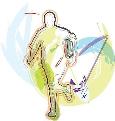 EPS 해외이미지 실루엣 일러스트 축구선수 사람없음 달리기 축구 축구경기 해외일러스트 모션 운동선수 촬영기법 경기 구기 파일형식 벡터 이미지허브